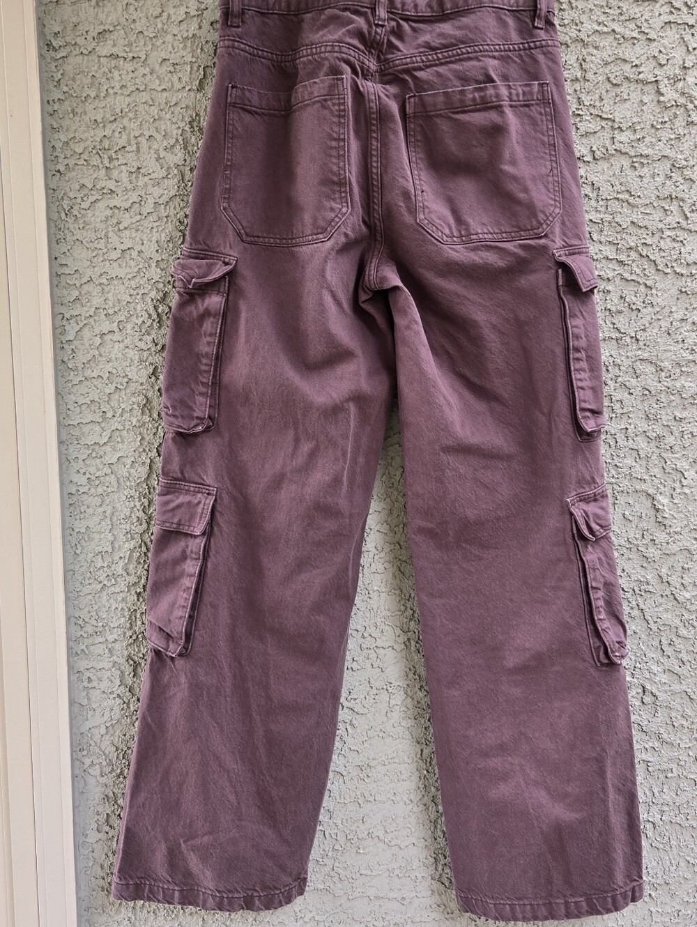 Pacsun 90's Baggy Brown Wide-Leg Cargo Pants - Picture 8 of 13